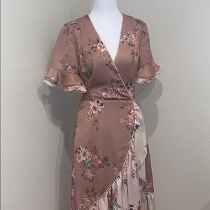 Antonio Melani Blush Floral Dress